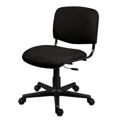 Silla de Oficina Secretarial - NOGAL BEAT ISO SIN BRAZOS GIRATORIA - Asiento y Respaldo Tapizado - Iso sin brazos giratoria - MOBILIARIO EN MOVIMIENTO - NOGAL BEAT - Sillas de oficina