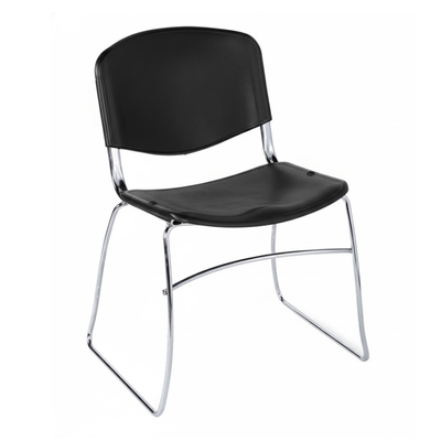 Silla De Oficina Visita - ALBAR A - 145 CRL C - Varios Colores - Asiento y Respaldo En Polipropileno - A-145 CRL C - ALBAR - NOGAL BEAT - Sillas de Oficina