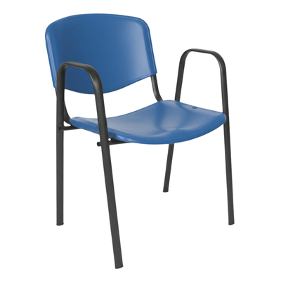 Silla De Oficina Visita - ALBAR LK - 05 - Varios Colores - Asiento y Respaldo En Polipropileno - LK-05 - ALBAR - NOGAL BEAT - Sillas de Oficina