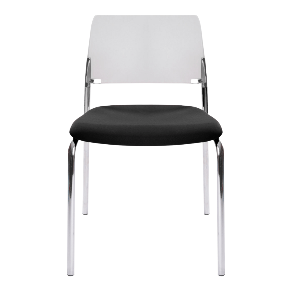 Silla De Oficina Visita - GERSA E - 39500 - Varios Colores - Asiento Tapizado y Respaldo En Polipropileno - E-39500 - GERSA - NOGAL BEAT - Sillas de oficina