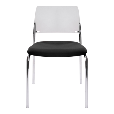 Silla De Oficina Visita - GERSA E - 39500 - Varios Colores - Asiento Tapizado y Respaldo En Polipropileno - E-39500 - GERSA - NOGAL BEAT - Sillas de oficina