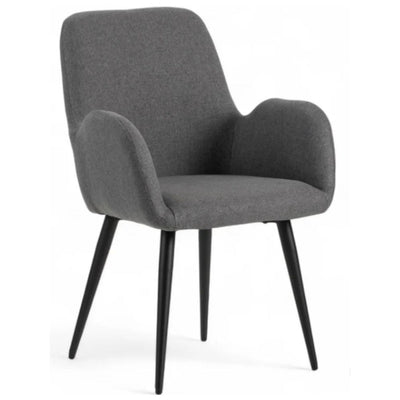 Silla de Oficina Visita - NOGAL BEAT CATALY - Varios Colores - Asiento y Respaldo Tapizado - CATALY VISITA - MOBILIARIO EN MOVIMIENTO - NOGAL BEAT - Silla de oficina