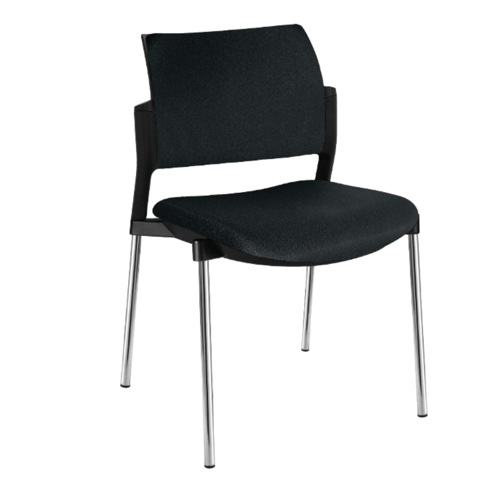 Silla de Oficina Visita - OFFIHO KYOS OHV - 333CR - Varios Colores - Asiento Tapizado - OHV - 333CR - 3 - OFFIHO - NOGAL BEAT - Sillas de oficina