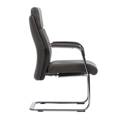 Silla De Oficina Visita - TECHNO CEO - Varios Colores - Asiento y Respaldo Tapizados - CEO VISITA Negro - Techno - NOGAL BEAT - Silla para oficina