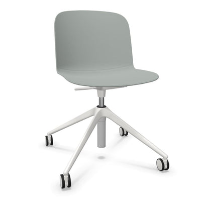 SILLA INFINITI RELIEF | Silla Ocasional | Base 4 Patas Estrella | Varios Colores | Asiento Monocarcasa Polipropileno | Interior - 110 - 6236R - GRS - Infiniti - NOGAL BEAT -