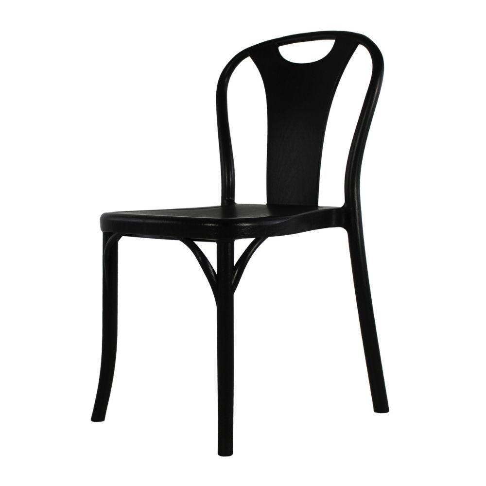 SILLA KINGSTRONG JM BISTRO SILL0020526 | Silla Estilo Vintage Eventos Restaurante Restaurantera Cafetería | Base 4 Puntas | Polipropileno | Interior + Exterior - SILL0020526 - Mundo In - NOGAL BEAT - Sillas