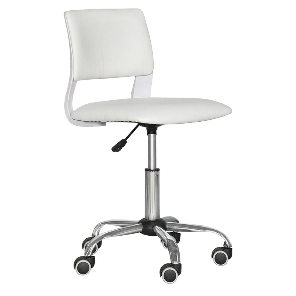 SILLA NOGAL BEAT ALBAR AD - 600 | Silla Secretarial | Respaldo Asiento Hule Espuma | Tapizado | Mecanismo Banco | Lámina | Base Cromada | Altura Ajustable | Interior - AD - 600 - ALBAR - NOGAL BEAT - Sillas de oficina
