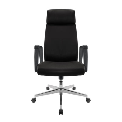 SILLA NOGAL BEAT E-10201N | Silla Directiva | Asiento Hule Espuma | Brazos Polipropileno | Base Metálica | Interior - E-10201N - GERSA - NOGAL BEAT - Sillas