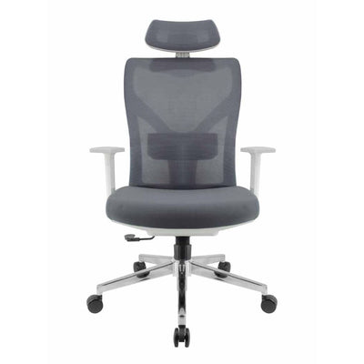 SILLA NOGAL BEAT E-12801 | Silla Gerencial | Poliuretano | Respaldo Cabecera Polipropileno | Descansabrazos | Base Metálica | Tapiz Malla | Tela | Interior - 753389315233 - GERSA - NOGAL BEAT - Sillas para oficina