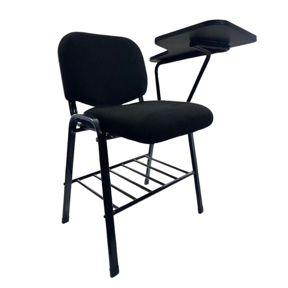 SILLA NOGAL BEAT E-71050-2 | Silla Tipo Mesabanco Ocasional para Escuela | Hule Espuma Asiento y Respaldo | Estructura Metálica | Interior - E-71050-2 - GERSA - NOGAL BEAT - Sillas