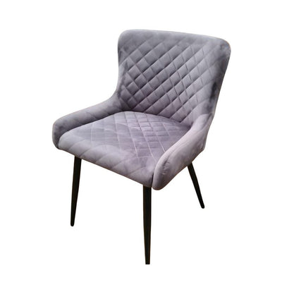 Silla Ocasional para Salón de Belleza - NOGAL BEAT MANCHESTER - Varios Colores - Asiento y Respaldo Tapizados - SILLA MANCHESTER - MDO - NOGAL BEAT - Silla Ocasional