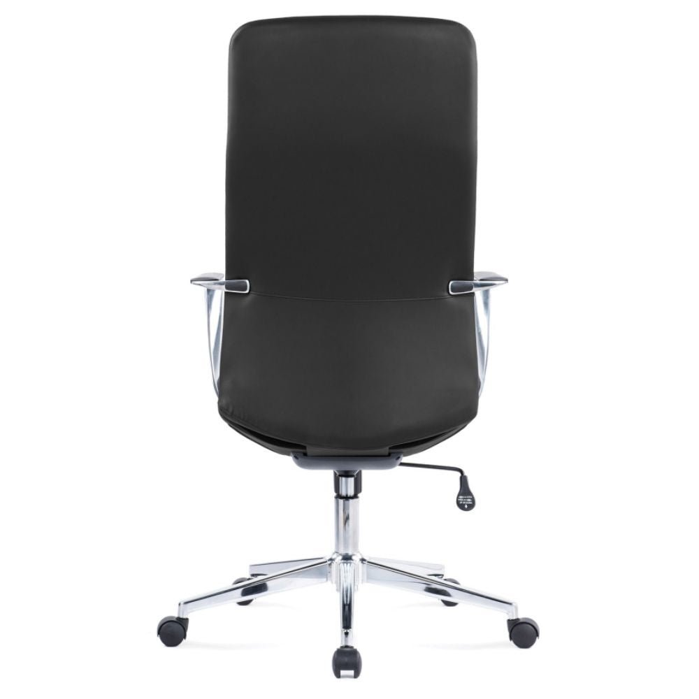 SILLA OFFIHO FENIX OHE - 165 NEGRO | Silla Ejecutiva | Diseño Ergonómico | Base Estrella | Respaldo alto | Interior | Oficina Despacho Consultorio - OHE - 165negro - OFFIHO - NOGAL BEAT - Silla para oficina