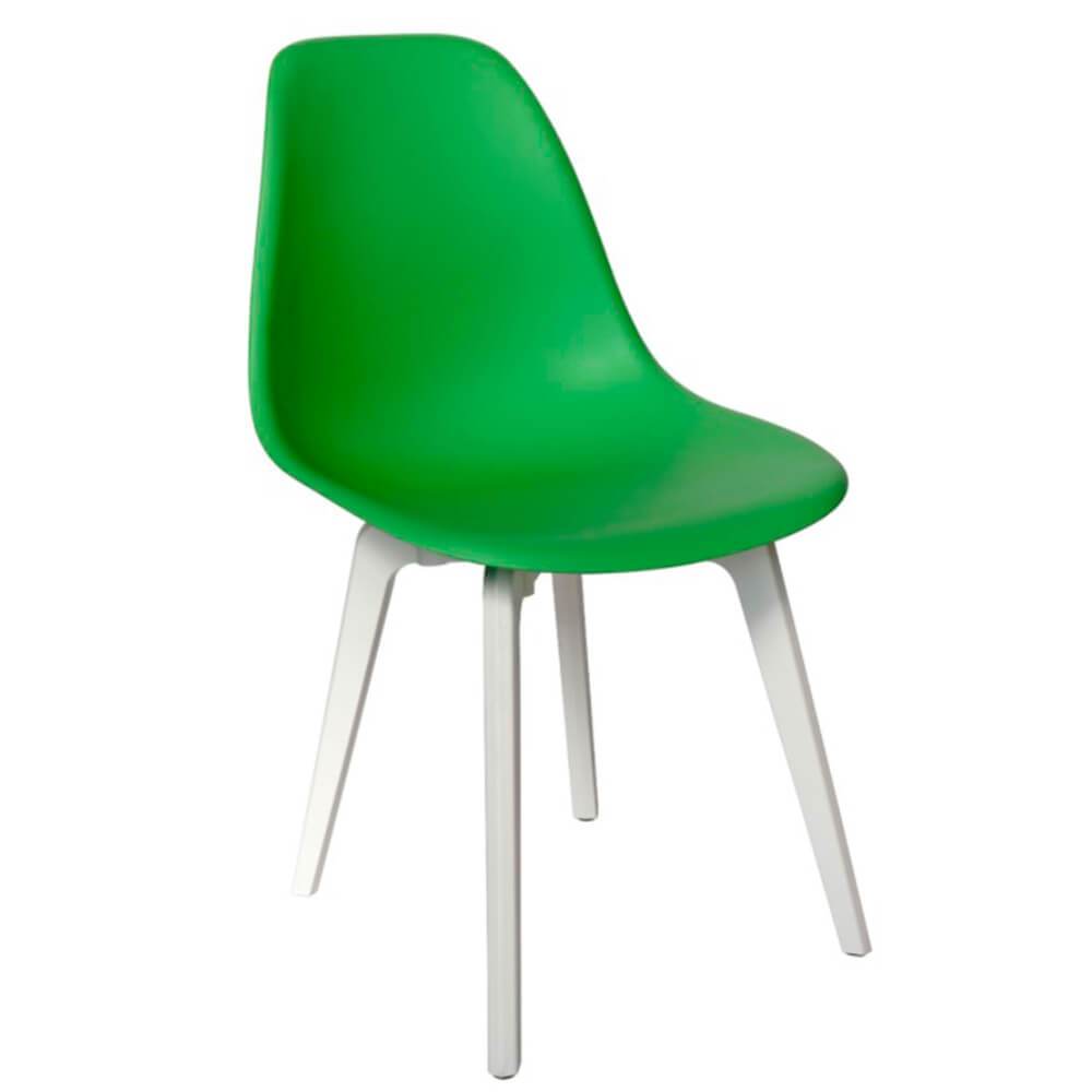 SILLA OFFIHO OHV - 124 | Diseño ergonómico | Base 4 Puntas | Varios Colores | Polipropileno | Interior | Restaurante Cafetería Comercial - OHV - 124 - OFFIHO - NOGAL BEAT - Sillas