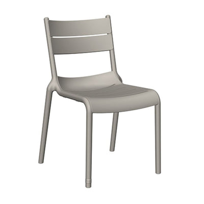 Silla para Jardín y Terraza Resistente a Rayos UV - OFFIHO NAPLES OHV - 7220B - Sin Brazos - Varios Colores - Asiento y Respaldo en Polipropileno para Ambiente Salino - OHV - 7220B - OFFIHO - NOGAL BEAT - Sillas