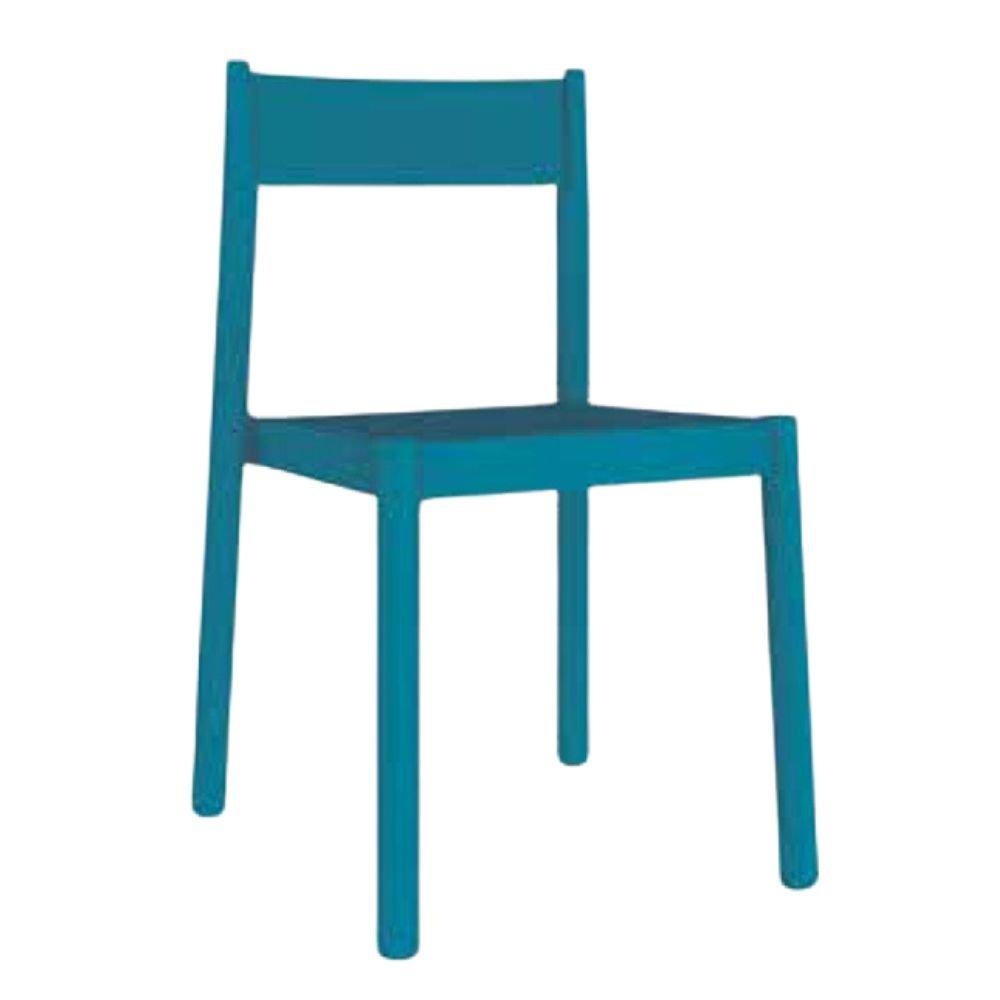 SILLA RESOL DANNA | Silla Ocasional para Cafetería Jardín | Inyectado PP | Protección UV | Interior + Exterior - 04480 - Resol - NOGAL BEAT - silla