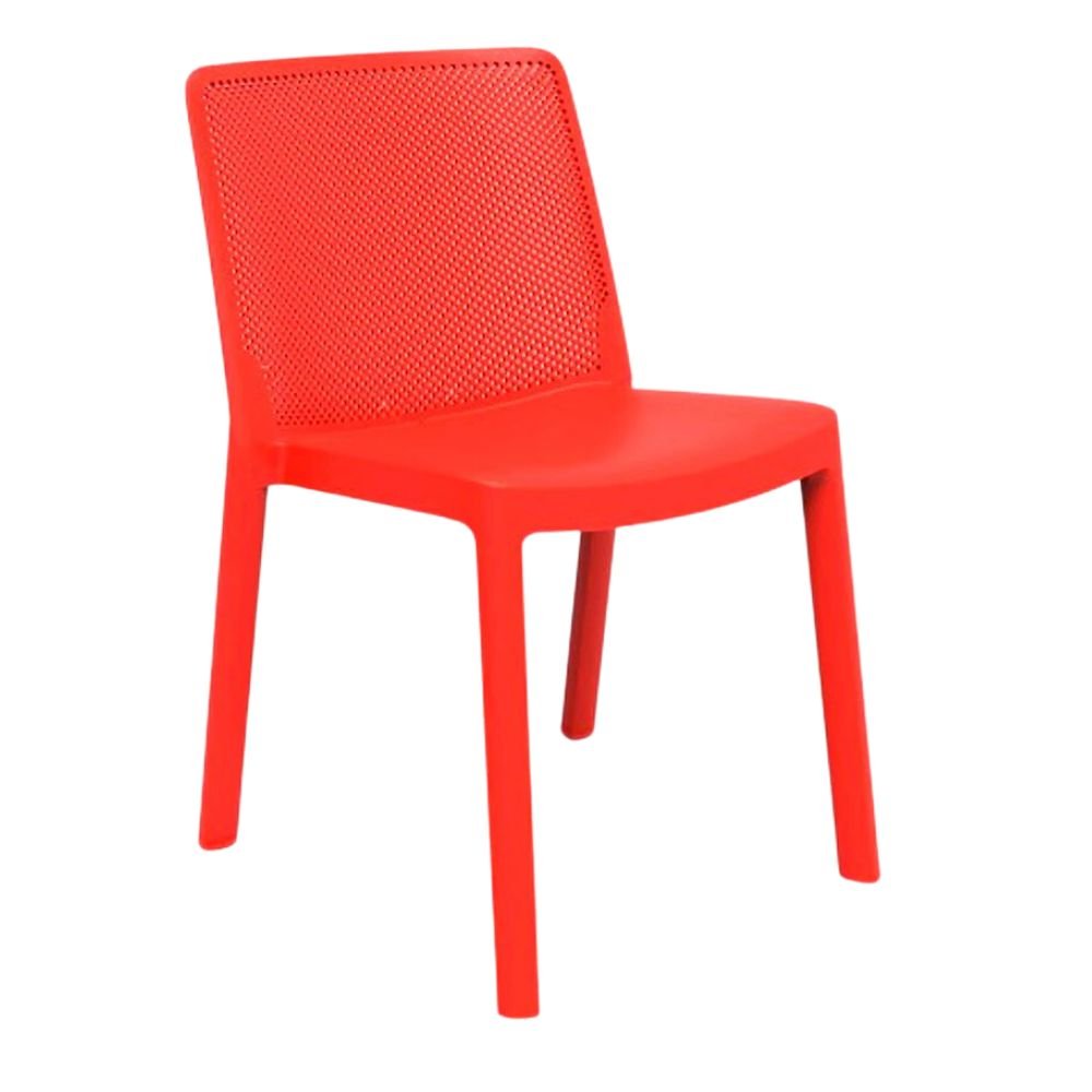 SILLA RESOL FRESH | Silla Ocasional para Cafetería Jardín | Inyectada en PP | Protección UV | Interior + Exterior - 03880 - Resol - NOGAL BEAT - silla