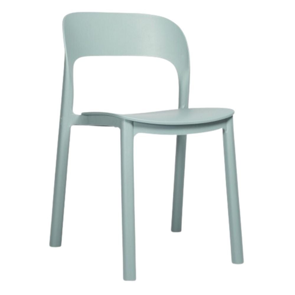 SILLA RESOL ONA RECYCLED | Silla Ocasional para Cafetería Jardín | Polipropileno | Reciclado y Reciclable | Protección UV | Interior + Exterior - 05562 - Resol - NOGAL BEAT - silla