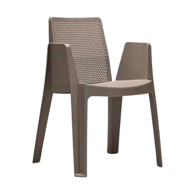 SILLA RESOL PLAY RECYCLED | Silla Ocasional para Cafetería Jardín | Polipropileno | Reciclado y Reciclable | Protección UV | Interior + Exterior - 05716 - Resol - NOGAL BEAT - silla