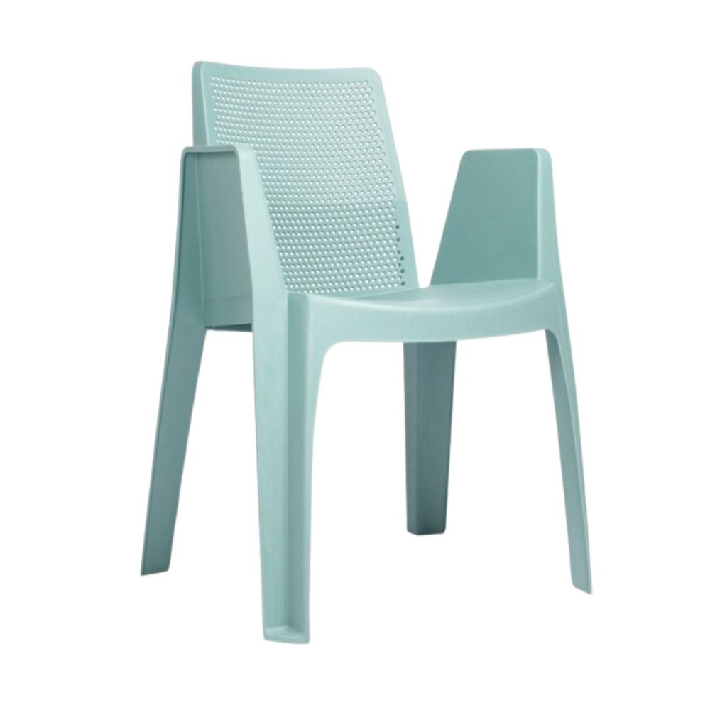 SILLA RESOL PLAY RECYCLED | Silla Ocasional para Cafetería Jardín | Polipropileno | Reciclado y Reciclable | Protección UV | Interior + Exterior - 05718 - Resol - NOGAL BEAT - silla