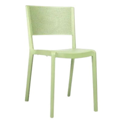 SILLA RESOL SPOT GREEN EDITION | Silla Ocasional | Fibra Vidrio | Reciclado | Apilable | Protección UV | Interior + Exterior - 05502 - Resol - NOGAL BEAT - Sillas