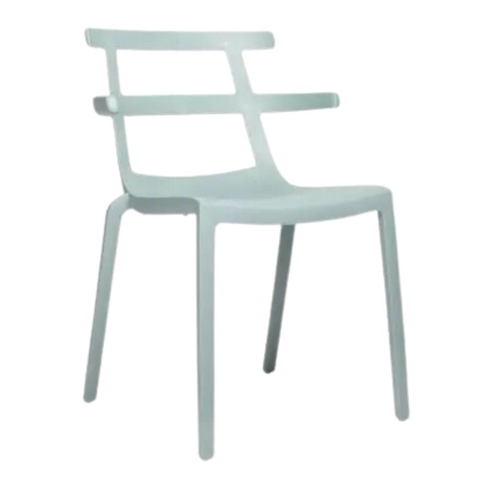 SILLA RESOL TOKYO GREEN EDITION | Silla Ocasional | Polipropileno | Fibra de Vidrio | Reciclada | Brazos | Interior + Exterior - 05574 - Resol - NOGAL BEAT - Sillas