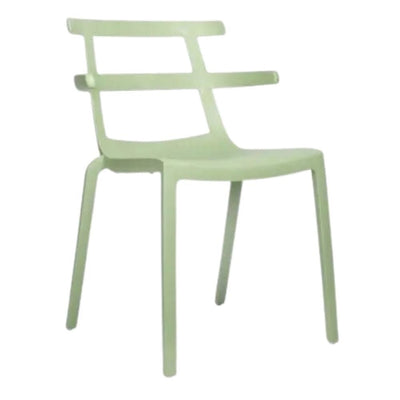 SILLA RESOL TOKYO GREEN EDITION | Silla Ocasional | Polipropileno | Fibra de Vidrio | Reciclada | Brazos | Interior + Exterior - 05573 - Resol - NOGAL BEAT - Sillas