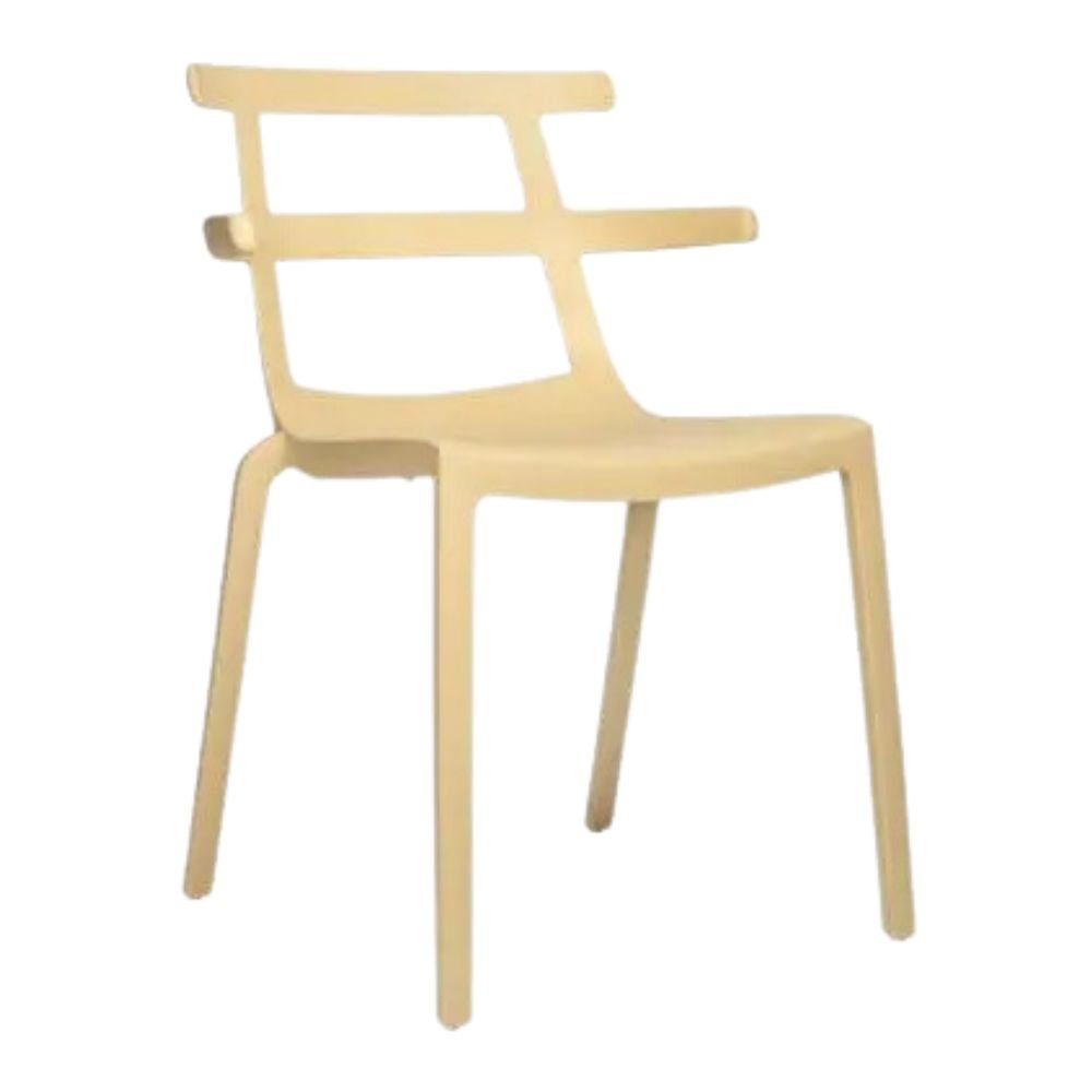 SILLA RESOL TOKYO GREEN EDITION | Silla Ocasional | Polipropileno | Fibra de Vidrio | Reciclada | Brazos | Interior + Exterior - 05571 - Resol - NOGAL BEAT - Sillas