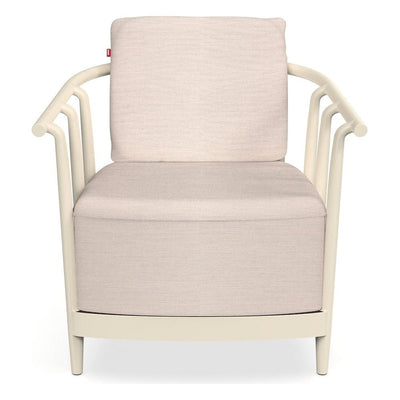 Sillón Comercial para Terraza con Cojín Protección UV - RESOL RAFF - Varios Colores - Fibra de Vidrio - 07048 - Resol - NOGAL BEAT - Sillón Ocasional