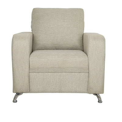 SILLÓN NOGAL BEAT LUTECIA 1P | Sillón para Sala de Estar | Estructura en Madera Patas Combinadas | Tapiz Hule Espuma | Interior - LUTECIA 1P - ALBAR - NOGAL BEAT - Sillon