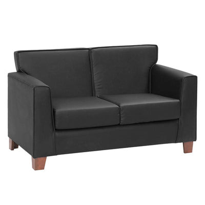 SILLÓN NOGAL BEAT MONACO 2P | Sillón para Sala de Estar | Estructura y Patas en Madera | Tapiz Hule Espuma | Interior - MONACO 2P - ALBAR - NOGAL BEAT -