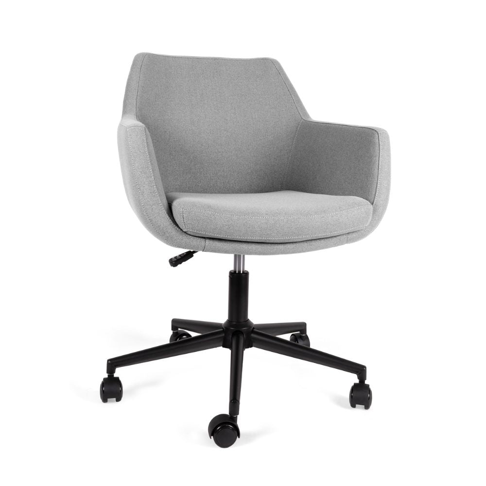 SILLON OFFIHO TRIPOLI OHE - 2005gris | Sillón Ejecutivo | Base Estrella | Tapizado | Interior | Oficina Hogar Hotel - OHE - 2005gris - OFFIHO - NOGAL BEAT - Sillon