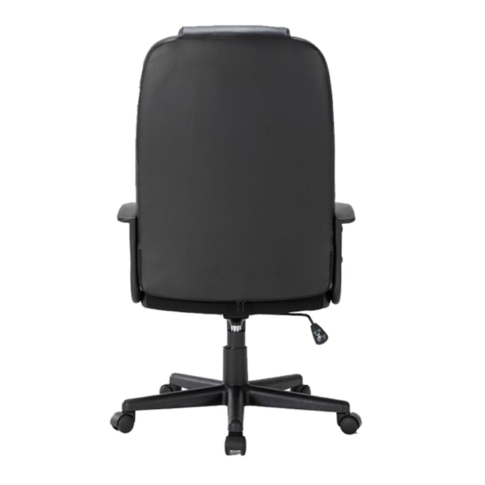 SILLÓN OFIK 1010 ALFA | Sillón Ejecutivo para Oficina | Base Estrella | Vinipiel | Interior - 1010 - OFIK - NOGAL BEAT - Sillas de oficina