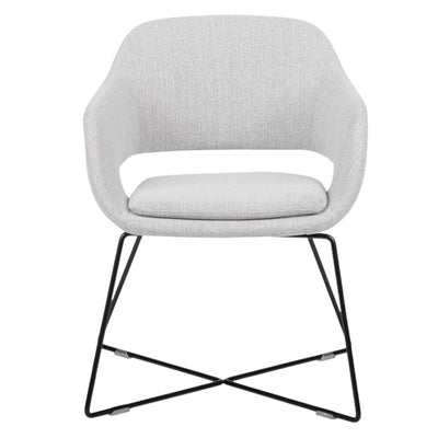 Sillón Para Recepción y Área De Espera - BRATTI VIBE TRINEO - Varios Colores - Tapizado - Bratti - NOGAL BEAT - silla