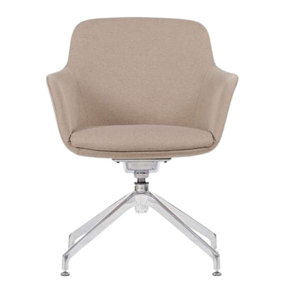 Sillón Para Recepción y Áreas De Espera - TECHNO HUB FIJA - Varios Colores - Tapizado - Hub Fija Addison - Techno - NOGAL BEAT - silla