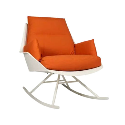 SILLÓN RESOL ANOU ROCKING | Sillón Ocasional para Sala de Estar | Inyectada Polipropileno Fibra Vidrio | Estructura Acero Pintado | Interior + Exterior - 70144 - Resol - NOGAL BEAT - Sillon