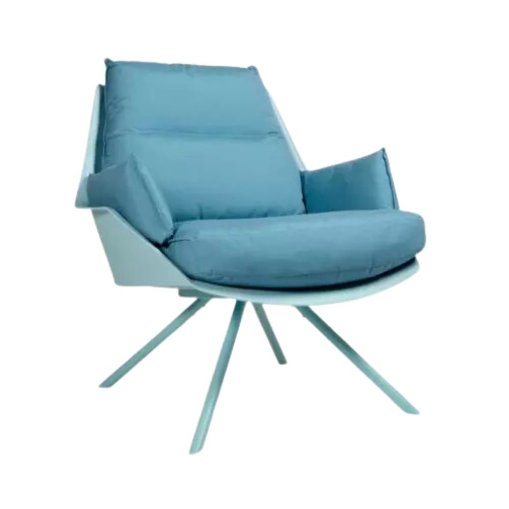 SILLÓN RESOL ANOU | Sillón Ocasional para Sala de Estar | Inyectada Polipropileno Fibra Vidrio | Estructura Acero Pintado | Interior + Exterior - 70131 - Resol - NOGAL BEAT - Sillon