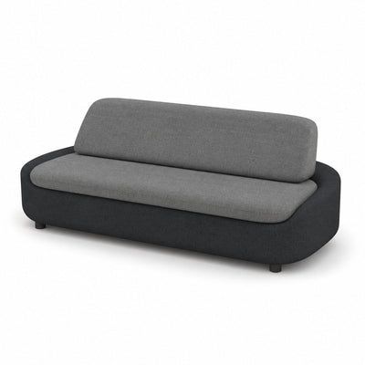 Sofá Independiente 2 Plazas - VERSA OFFSET - Frente 160 cm - VO-545S - VERSA - NOGAL BEAT - Sillón Ocasional