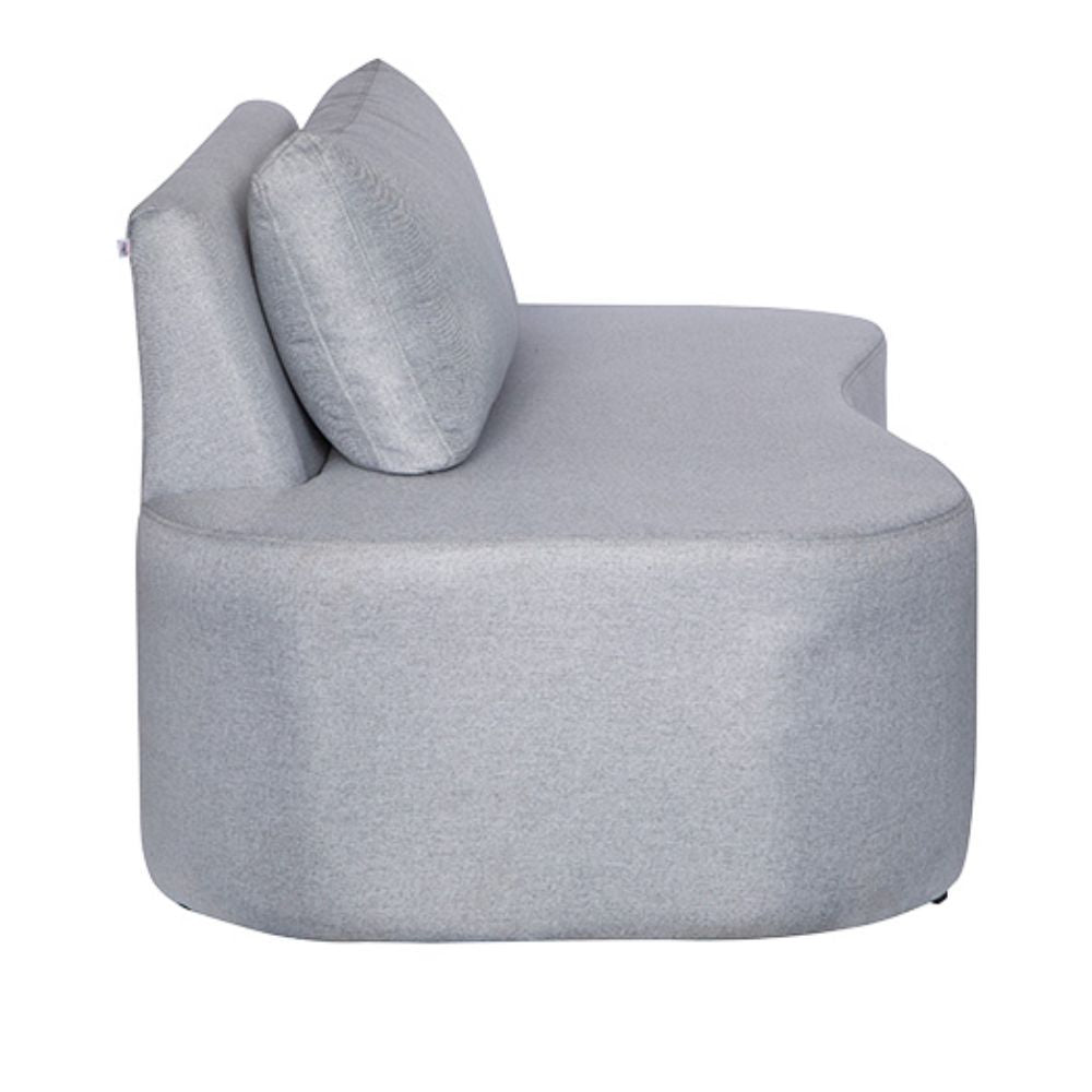 SOFÁ NOGAL BEAT ALB LARISA | Sofá para Sala de Estar | Patas Triangulares Polipropileno | Tapiz Hule Espuma | Interior - ALB LARISA - ALBAR - NOGAL BEAT - Sillon