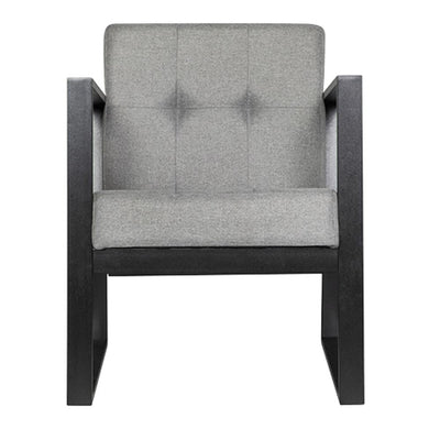 SOFÁ NOGAL BEAT BERLIN 1P P | Sofá para Sala de Estar | Base Metálica Rectangular Pintada | Tapiz Hule Espuma | Interior - BERLIN 1P P - ALBAR - NOGAL BEAT - Sillon