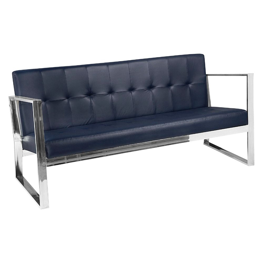 SOFÁ NOGAL BEAT BERLIN 3P C | Sofá para Sala de Estar | Base Metálica Rectangular | Tapiz Hule Espuma | Interior - BERLIN 3P C - ALBAR - NOGAL BEAT - Sillon