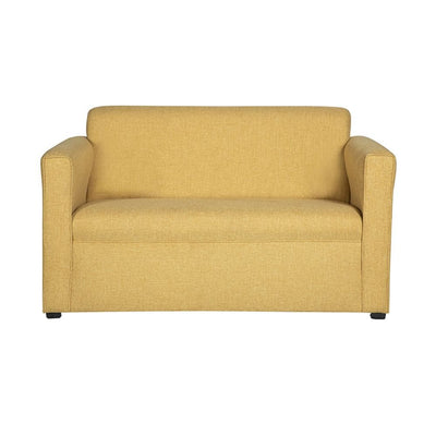 SOFÁ NOGAL BEAT MILAN 2P | Sofá para Sala de Estar | Estructura en Madera de Pino | Tapiz Hule Espuma | Interior - MILAN 2P - ALBAR - NOGAL BEAT - Sillon