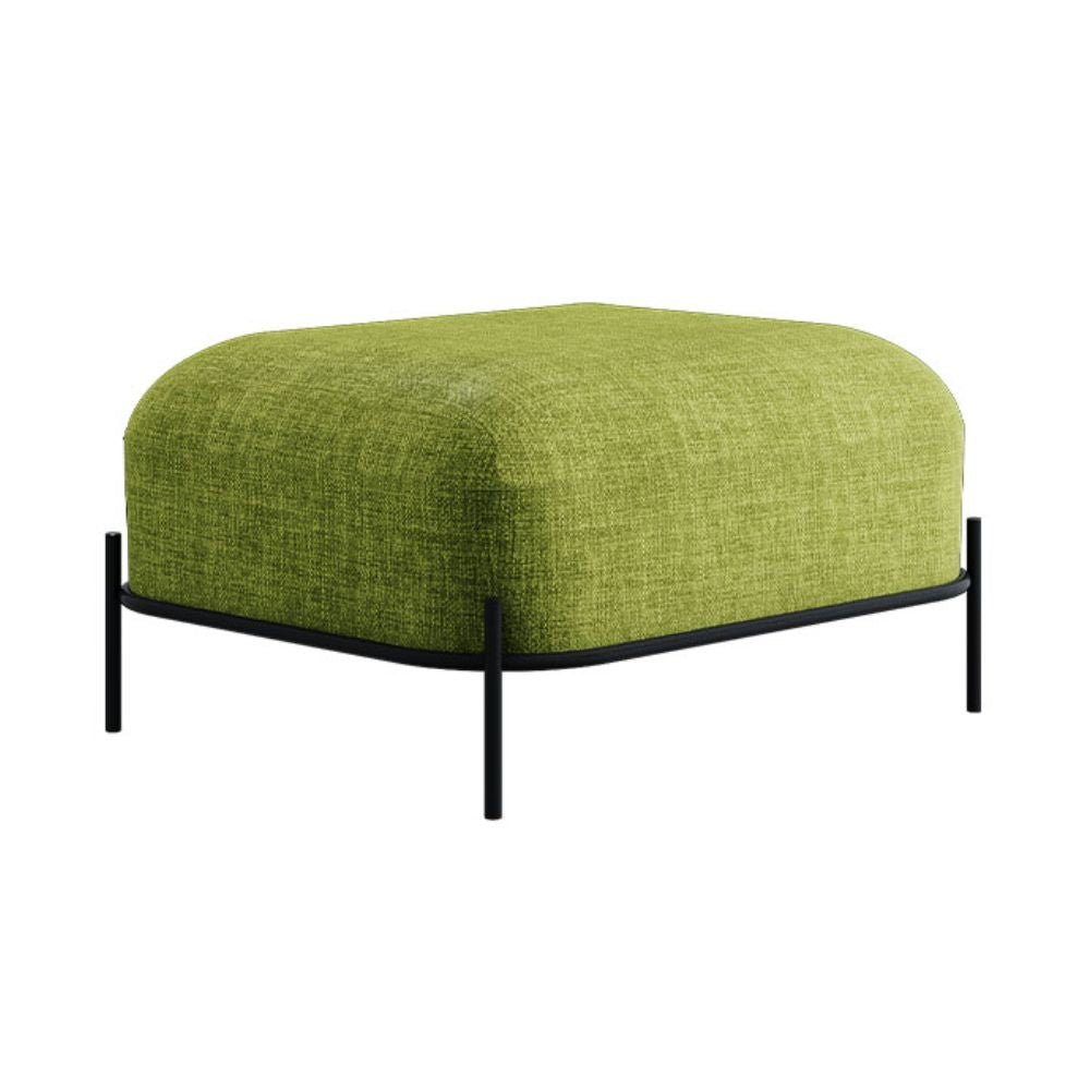 SOFÁ TECHNO JOY | Sofá Ocasional para Sala de Estar | Estructura Metálica Negro | Varios Colores | Hule Espuma | Interior - JOY POUF Addison - Techno - NOGAL BEAT - Sillones