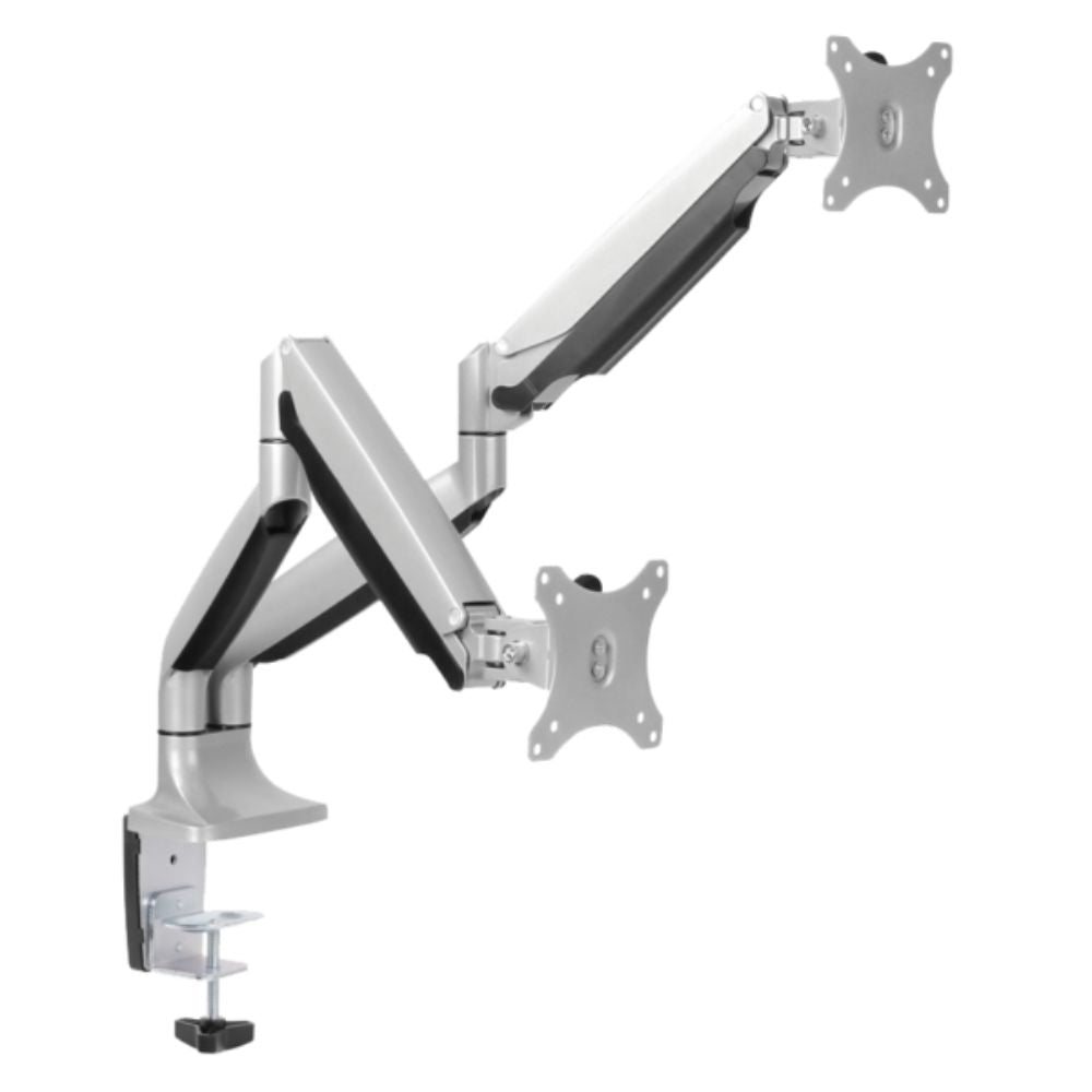 SOPORTE OFIK 893 | Soporte para 2 Monitores LDT10 - CO24 | Aluminio - 893 - OFIK - NOGAL BEAT - Accesorios