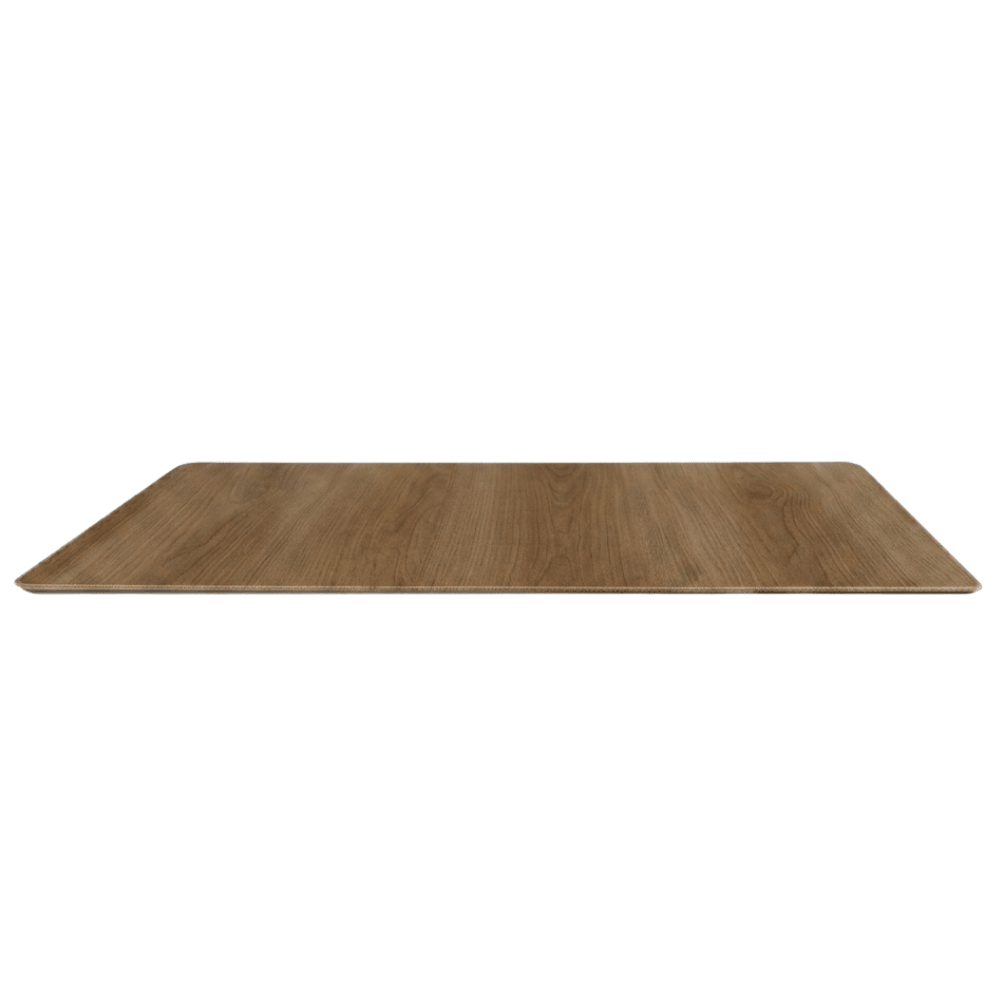 Tablero comercial Resol 60 x 60 cuadrado en HPL y Werzalit para bases de mesa
