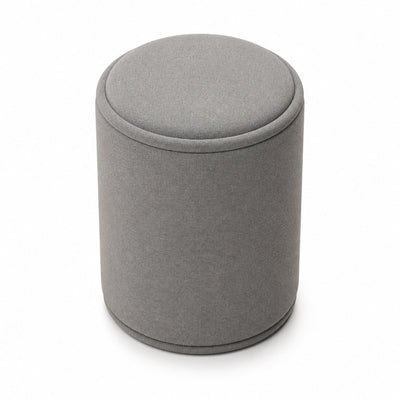 Taburete Round Tapizado - VERSA OFFSET - Altura 60 cm - VO-692A - VERSA - NOGAL BEAT - Taburete