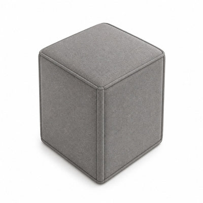 Taburete Square Tapizado - VERSA OFFSET - Altura 60 cm - VO-694A - VERSA - NOGAL BEAT - Taburete