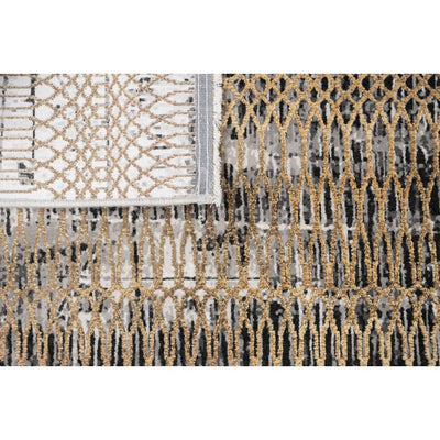 TAPETE LAVIN CIVITA T2270 | Tapete Decorativo para Recepción Hotel Hogar Departamento Sala | CREMA GRIS ORO | Varias Medidas | Rectangular | Interior - T2270-160 X230 - LAVIN - NOGAL BEAT - Tapetes