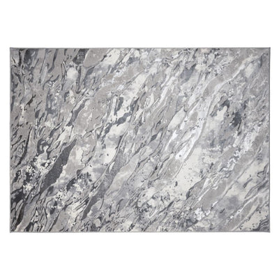 TAPETE LAVIN SAMIRA U5006 | Tapete Decorativo para Recepción Hotel Hogar Departamento Sala | GRIS PLATA | Varias Medidas | Rectangular | Interior - U5006-60 x 90 - LAVIN - NOGAL BEAT - Tapetes