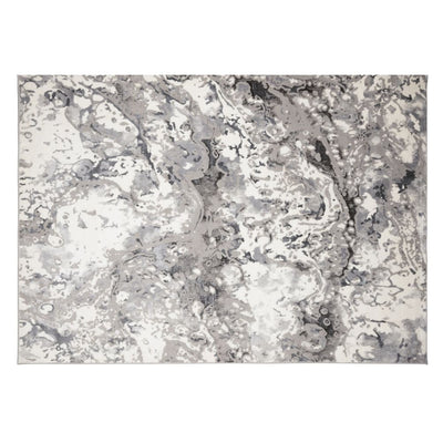 TAPETE LAVIN SAMIRA U5007 | Tapete Decorativo para Recepción Hotel Hogar Departamento Sala | GRIS PLATA | Varias Medidas | Rectangular | Interior - U5007-60 x 90 - LAVIN - NOGAL BEAT - Tapetes