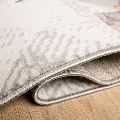 TAPETE LAVIN ZARIA T2181 | Tapete Decorativo para Recepción Hotel Hogar Departamento Sala | GRIS CREMA | Varias Medidas | Rectangular y Circular | Interior - T2181-60 x 90 - LAVIN - NOGAL BEAT - Tapetes